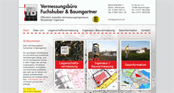 Desktop Screenshot of geofuchs.de