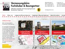 Tablet Screenshot of geofuchs.de